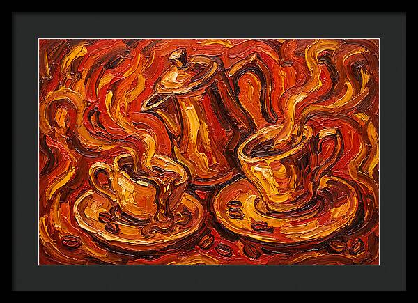Coffee Still Life Expressionism