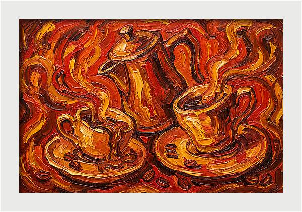 Coffee Still Life Expressionism