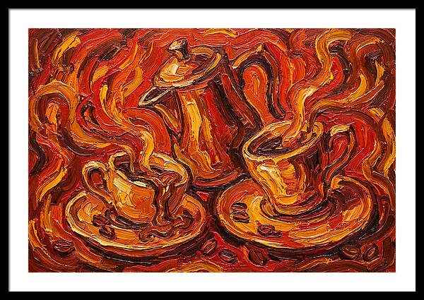 Coffee Still Life Expressionism