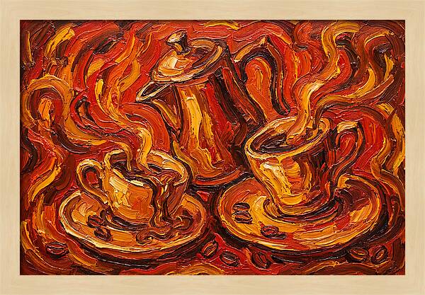 Coffee Still Life Expressionism