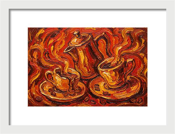 Coffee Still Life Expressionism