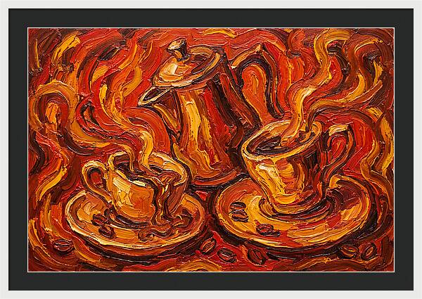 Coffee Still Life Expressionism