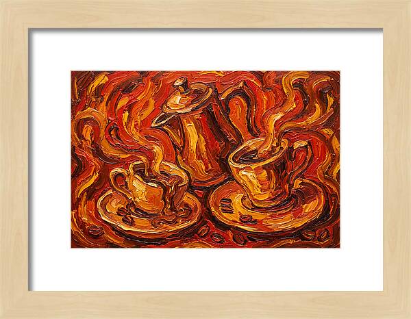 Coffee Still Life Expressionism