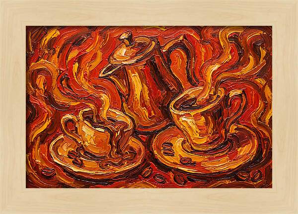 Coffee Still Life Expressionism