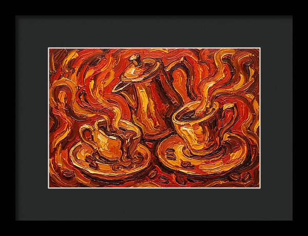 Coffee Still Life Expressionism