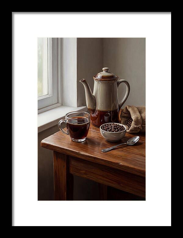 Coffee Still Life Serenity