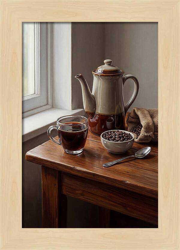 Coffee Still Life Serenity