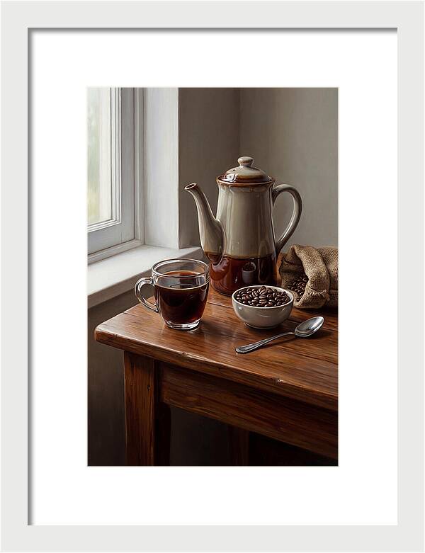 Coffee Still Life Serenity