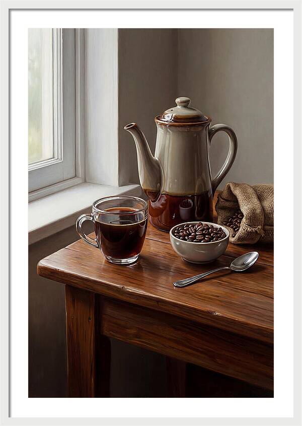 Coffee Still Life Serenity