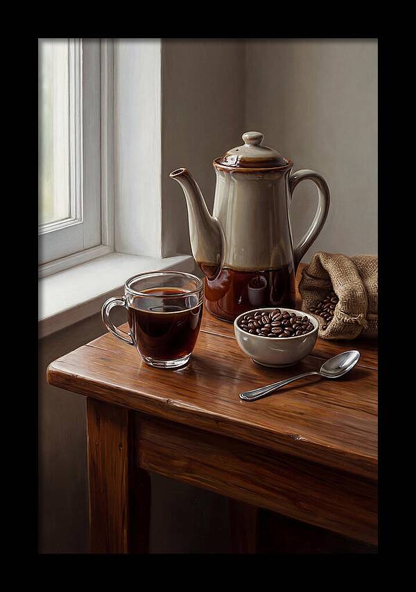 Coffee Still Life Serenity