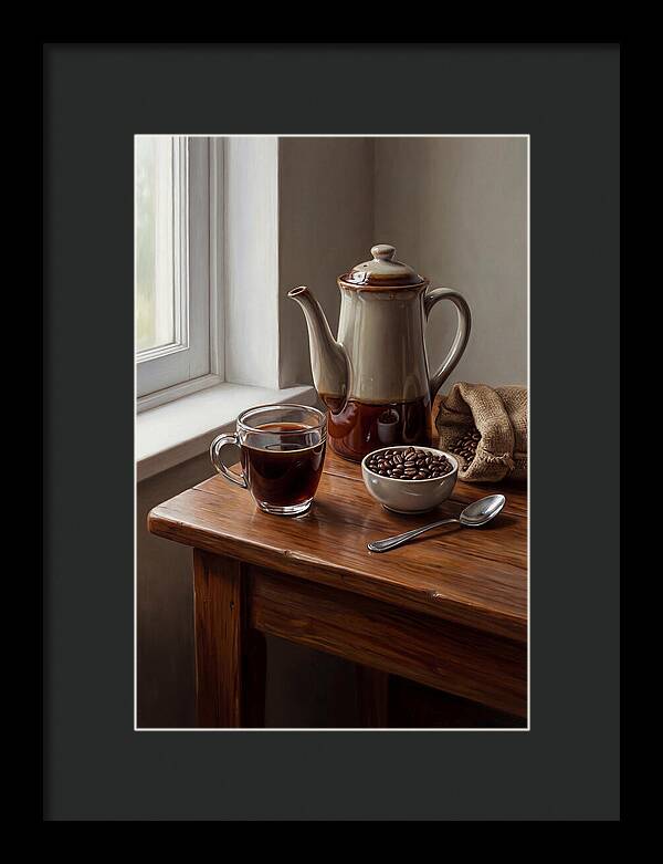 Coffee Still Life Serenity