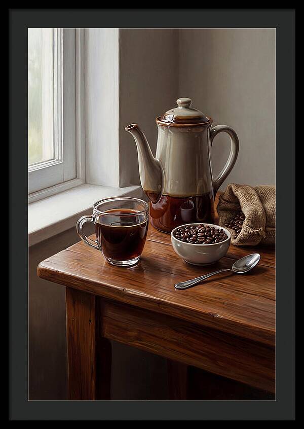 Coffee Still Life Serenity