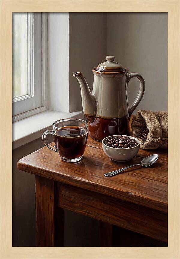 Coffee Still Life Serenity