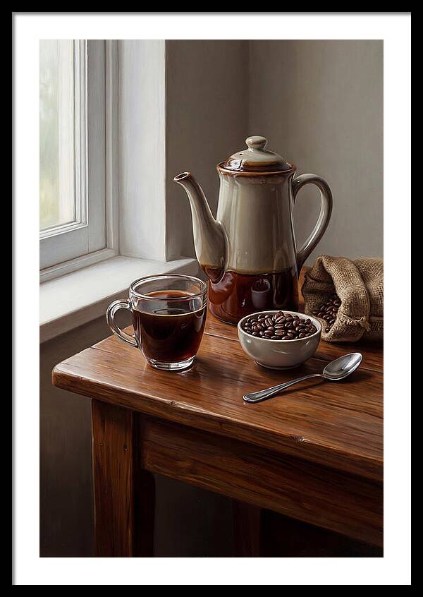 Coffee Still Life Serenity
