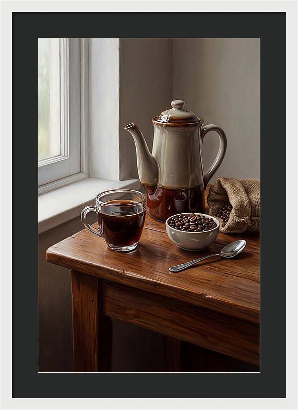 Coffee Still Life Serenity