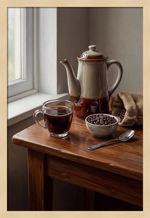 Coffee Still Life Serenity