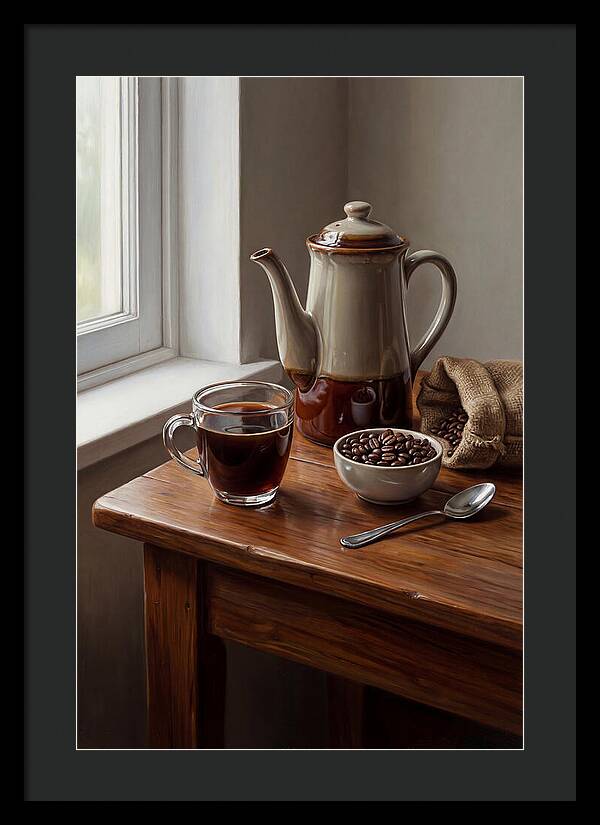Coffee Still Life Serenity