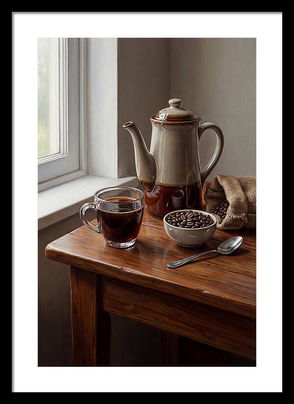 Coffee Still Life Serenity