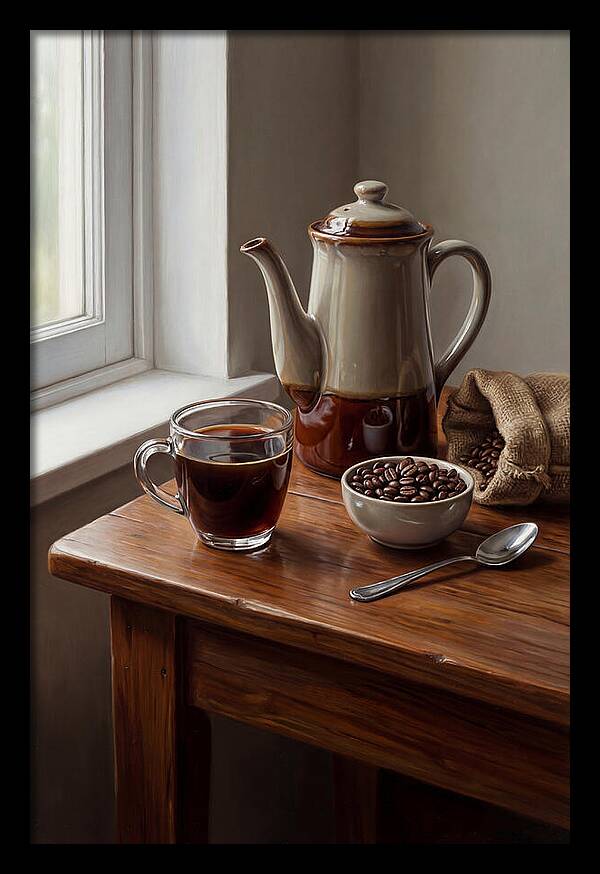 Coffee Still Life Serenity
