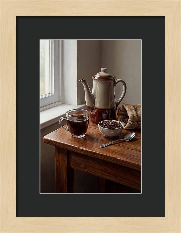 Coffee Still Life Serenity