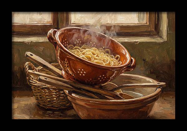 Colander Draining Pasta