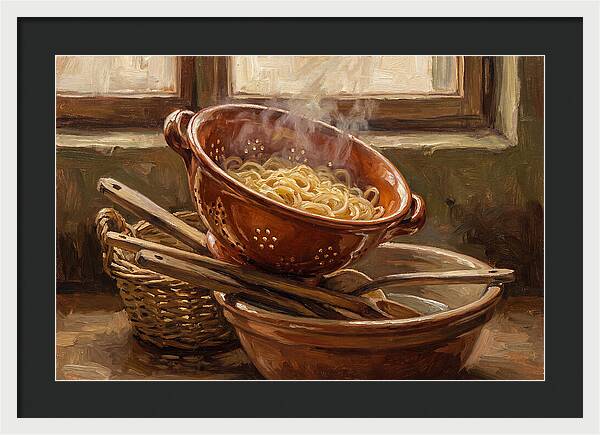 Colander Draining Pasta