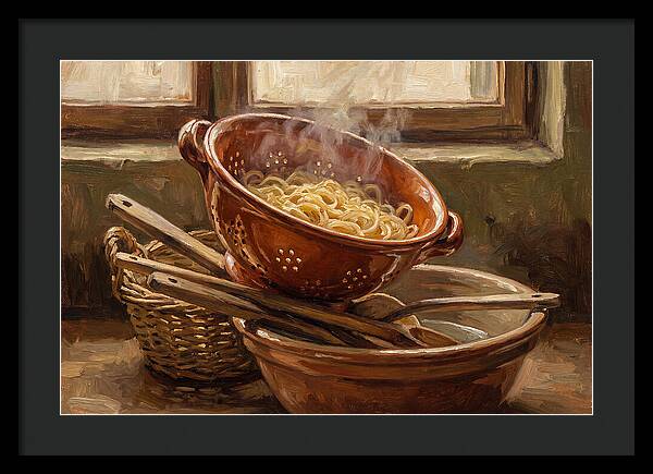 Colander Draining Pasta