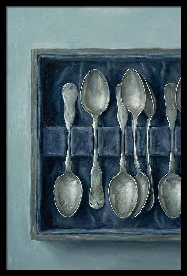 Collection Of Antique Silver Spoons