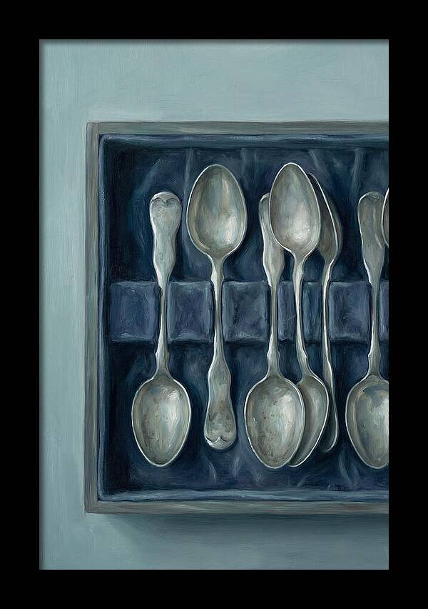 Collection Of Antique Silver Spoons