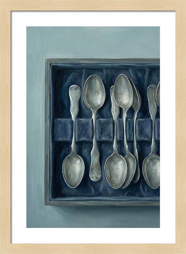 Collection Of Antique Silver Spoons