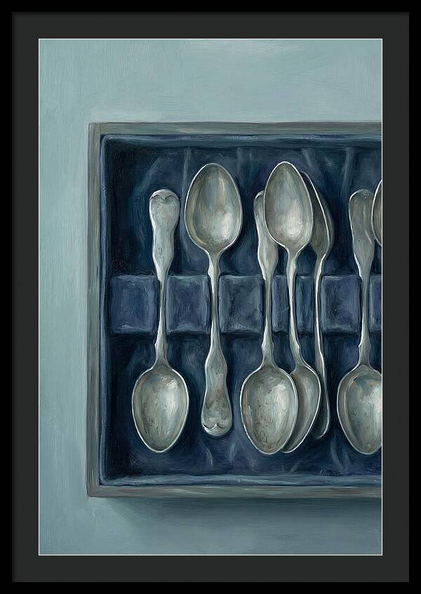 Collection Of Antique Silver Spoons