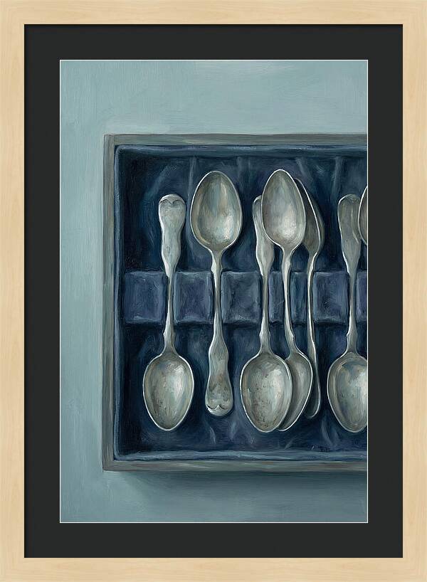 Collection Of Antique Silver Spoons