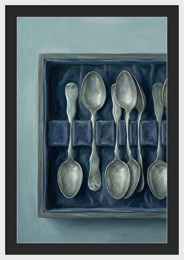 Collection Of Antique Silver Spoons