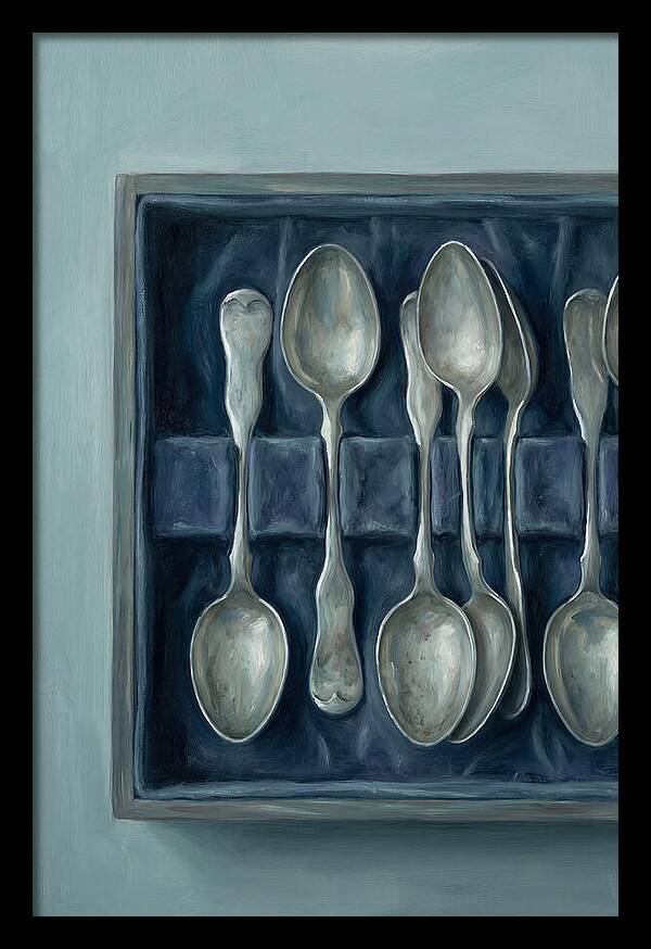 Collection Of Antique Silver Spoons