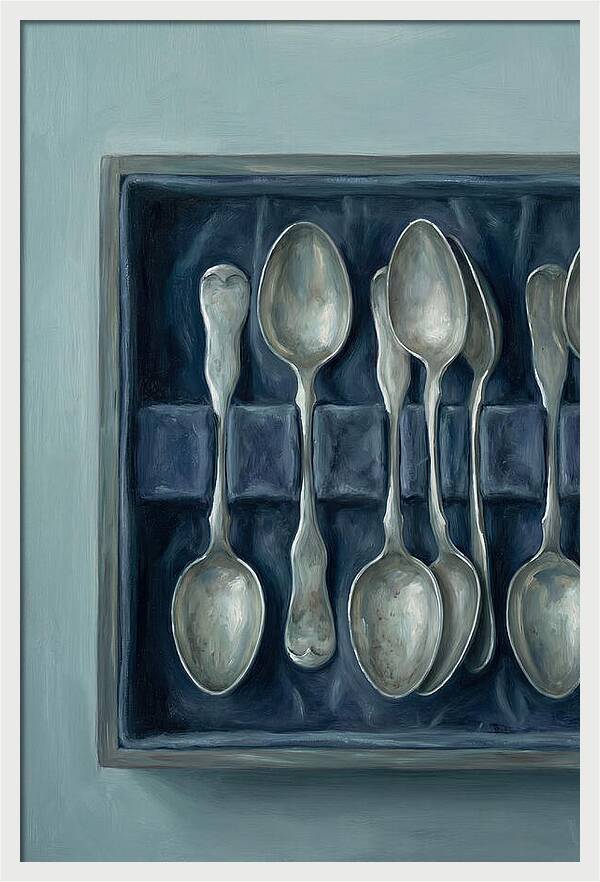 Collection Of Antique Silver Spoons