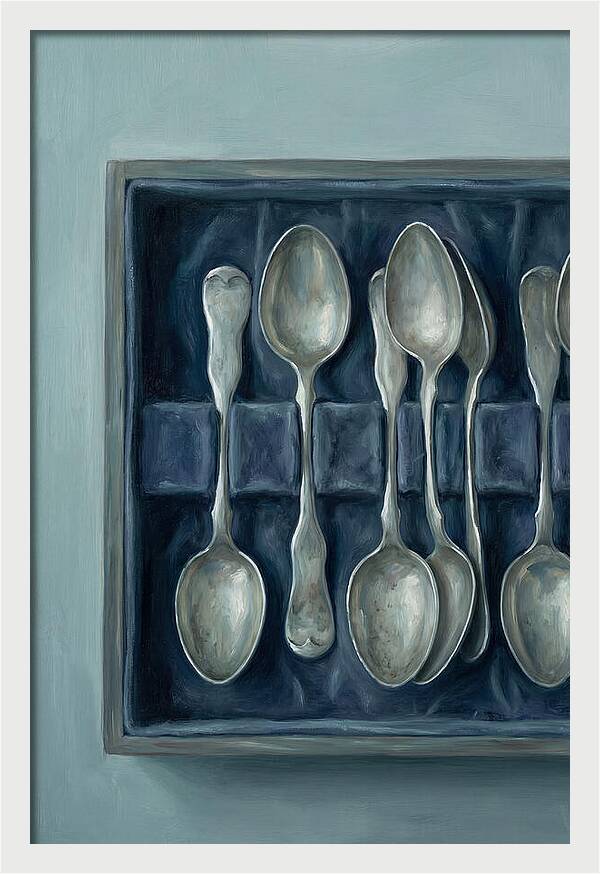 Collection Of Antique Silver Spoons