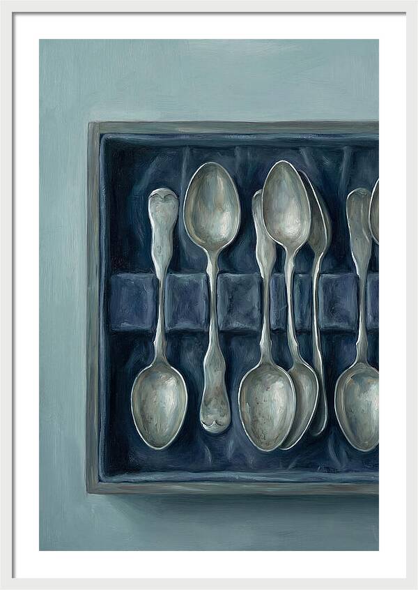 Collection Of Antique Silver Spoons