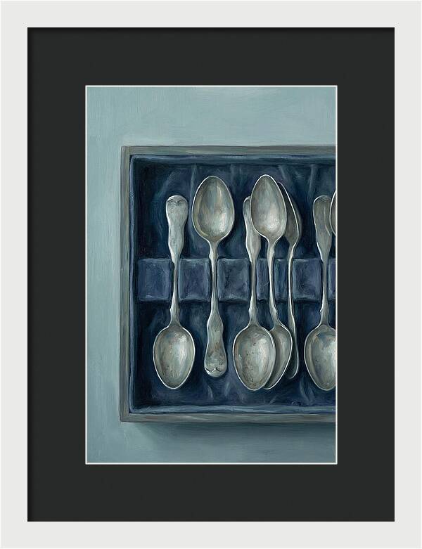 Collection Of Antique Silver Spoons