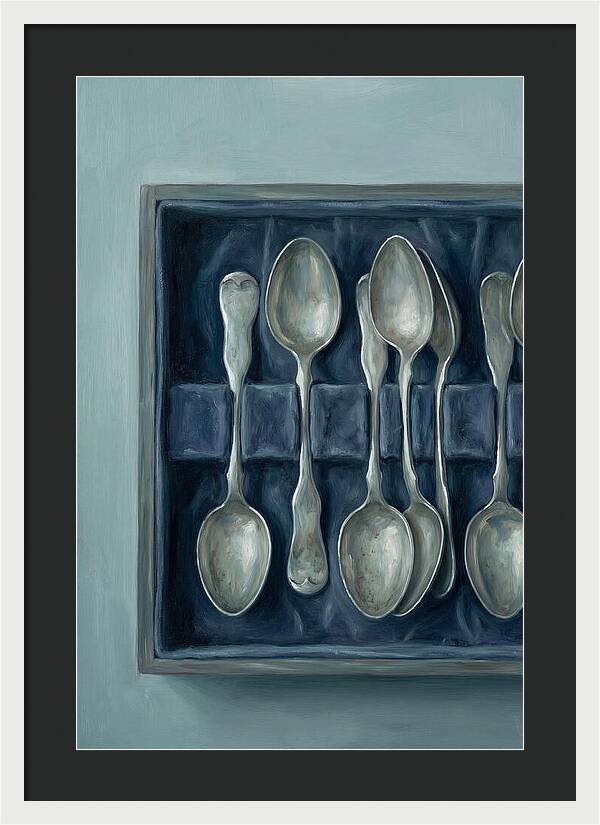 Collection Of Antique Silver Spoons