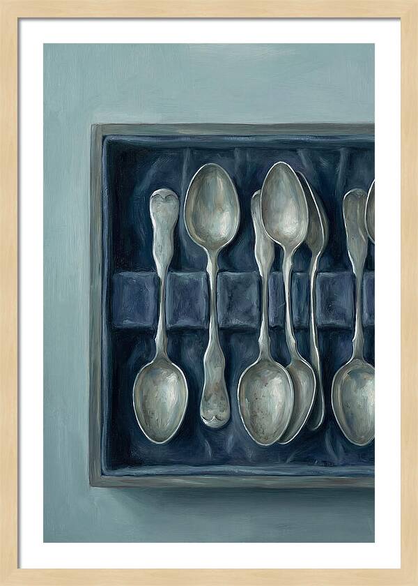 Collection Of Antique Silver Spoons