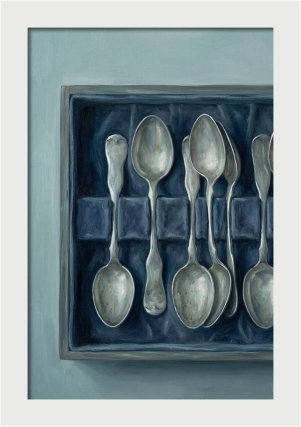 Collection Of Antique Silver Spoons