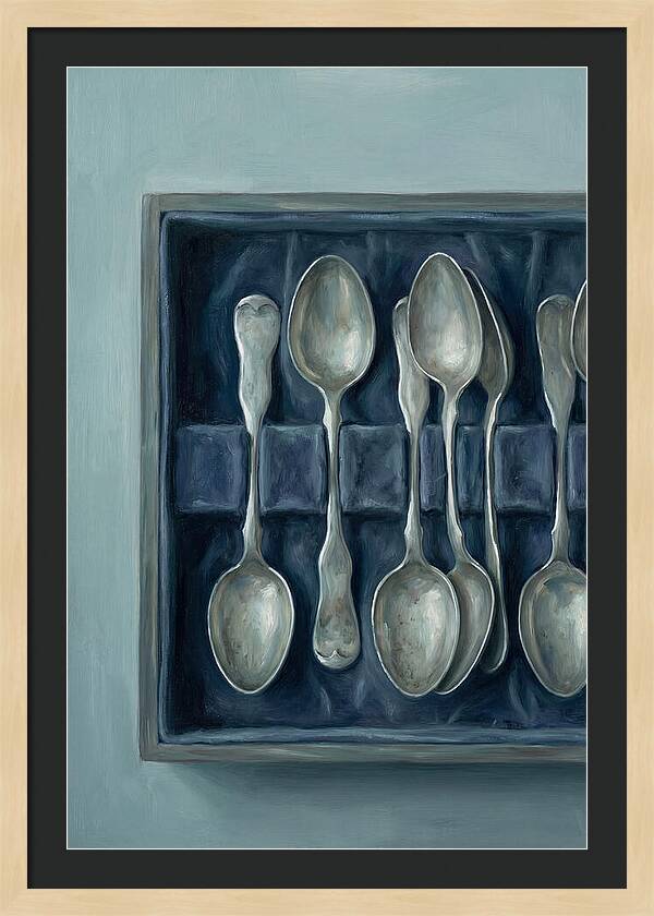 Collection Of Antique Silver Spoons