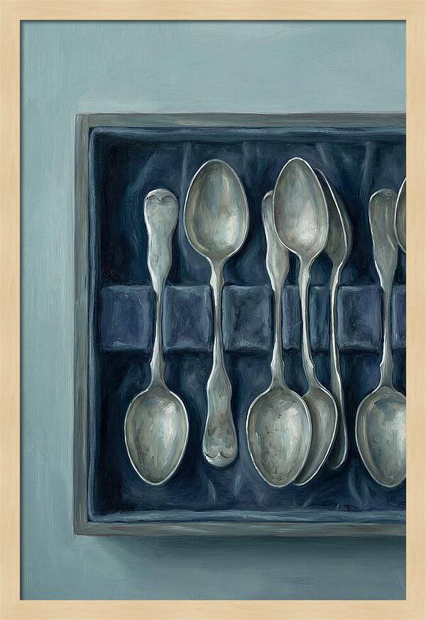 Collection Of Antique Silver Spoons