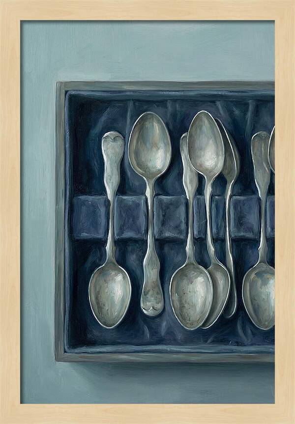 Collection Of Antique Silver Spoons