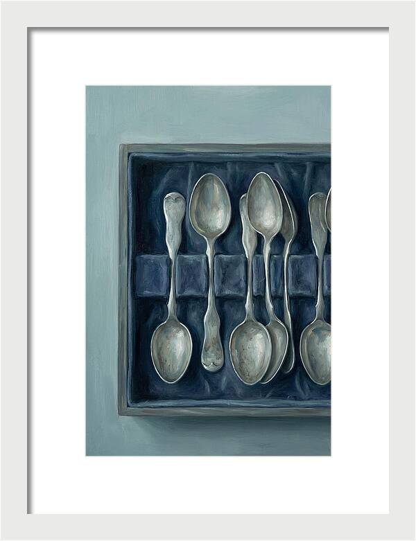 Collection Of Antique Silver Spoons