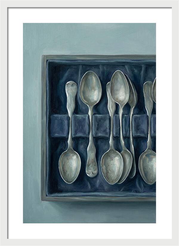 Collection Of Antique Silver Spoons