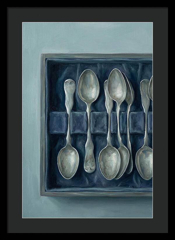 Collection Of Antique Silver Spoons