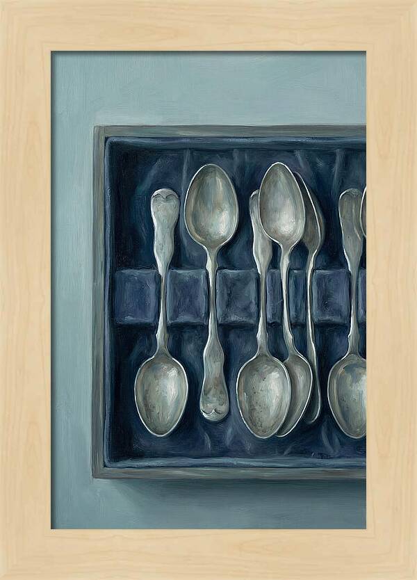 Collection Of Antique Silver Spoons