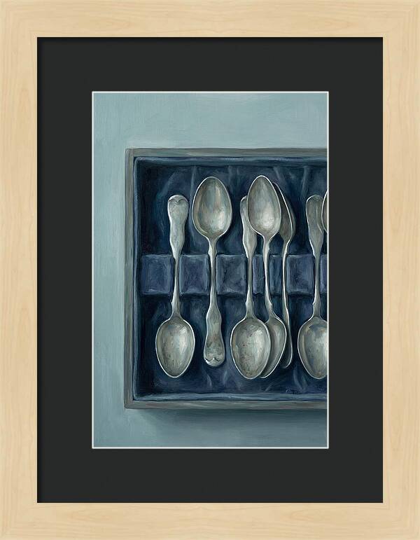 Collection Of Antique Silver Spoons