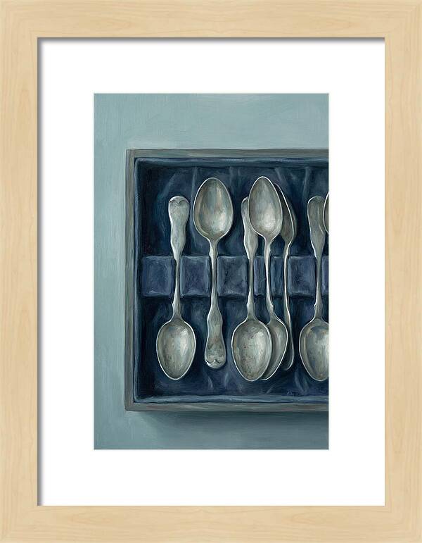 Collection Of Antique Silver Spoons
